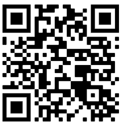 Kod qr z linkiem prowadzącym do ankiety dotyczący pobytu na oddziale